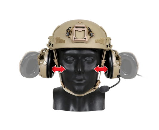 Ops-Core | AMP Helmet Rail Mount Kit with VENT MODE