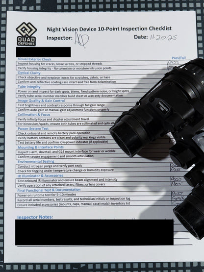 NODs Service, Collimation, Nitrogen Purge, and Repair