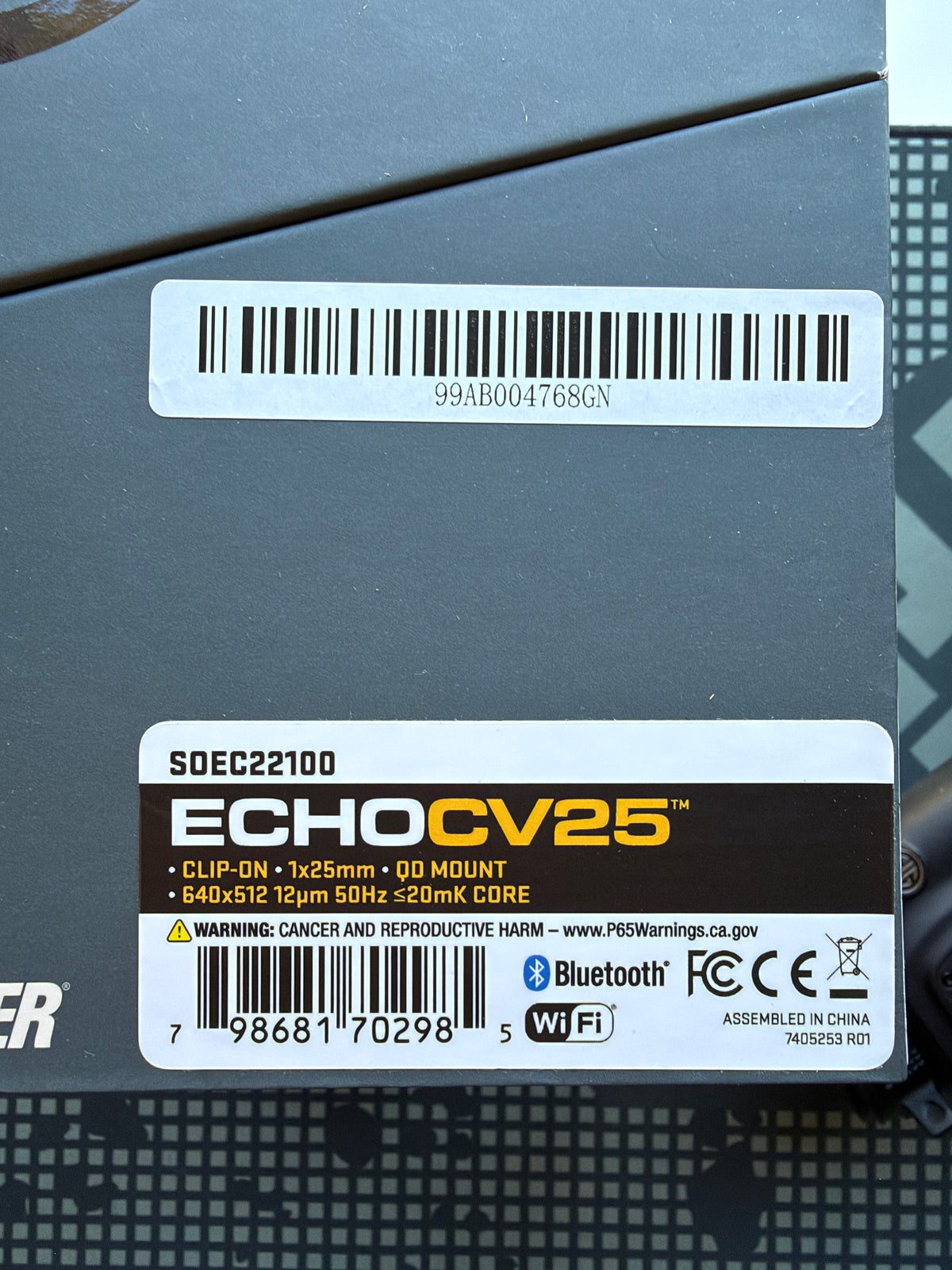 SIG SAUER | Echo CV25 Thermal Clip-On OPEN BOX