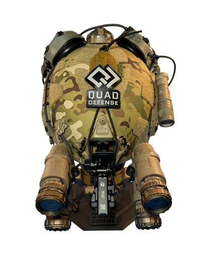 Quad Defense | Helmet Stand
