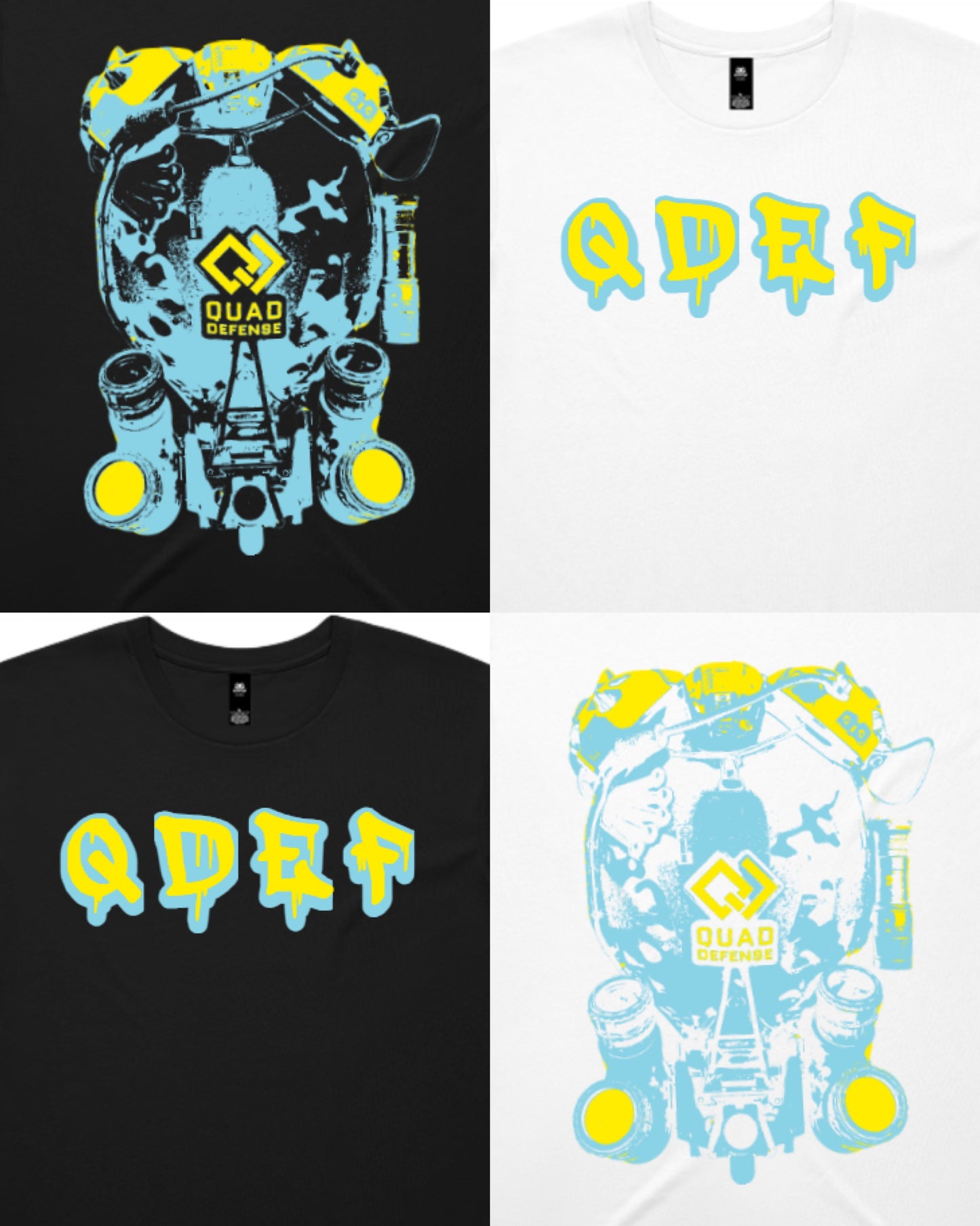 Quad Defense | QDEF HELMET Tee - PREORDER