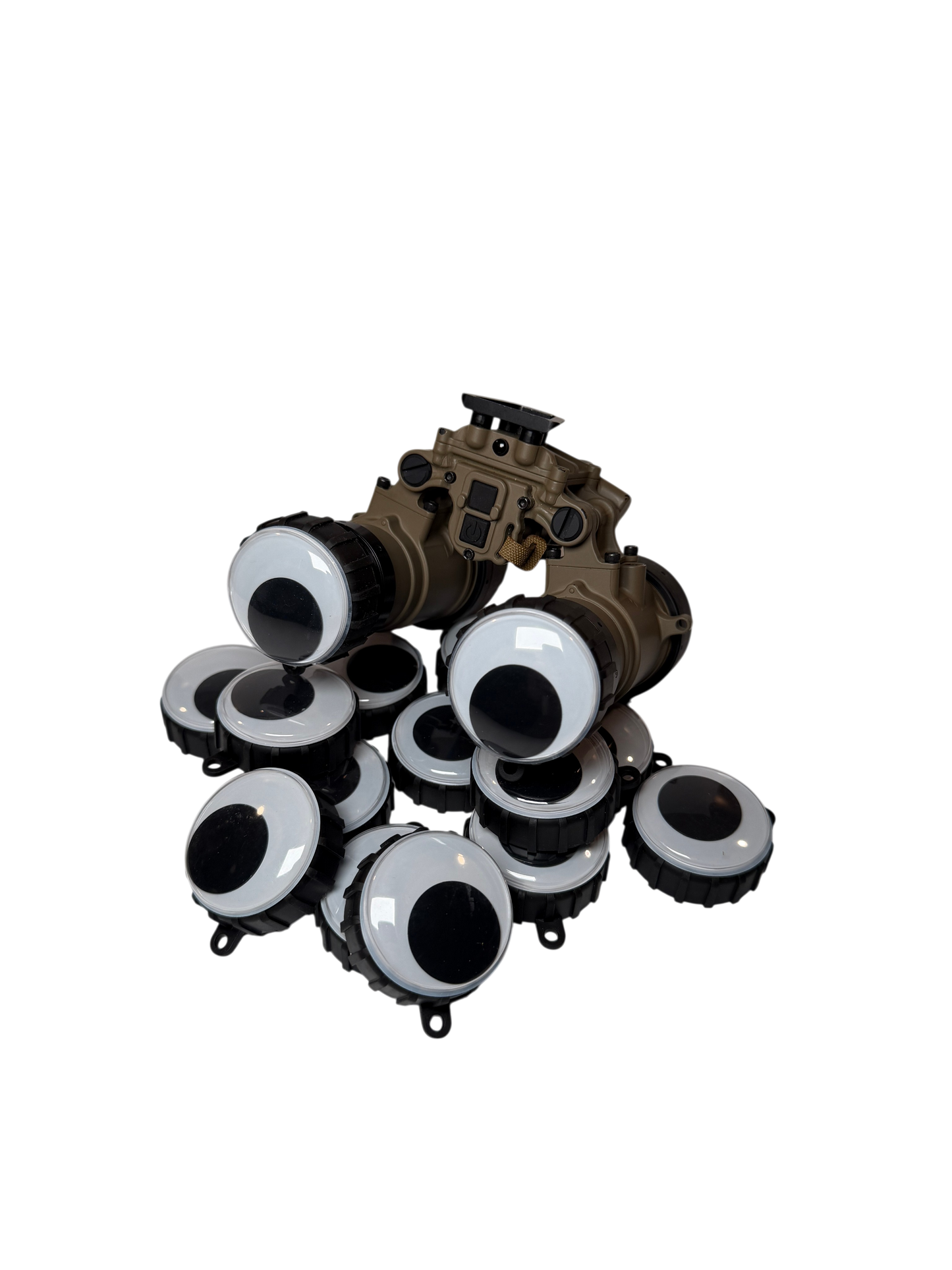 Quad Defense | Googly Eyes - NVG Day Caps
