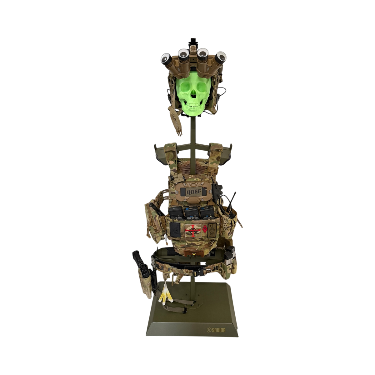 Quad Defense | Helmet Stand - Savior H.A.B RACK Compatible (Copy)