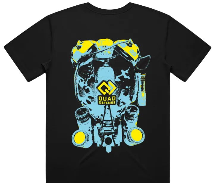 Quad Defense | QDEF HELMET Tee - PREORDER